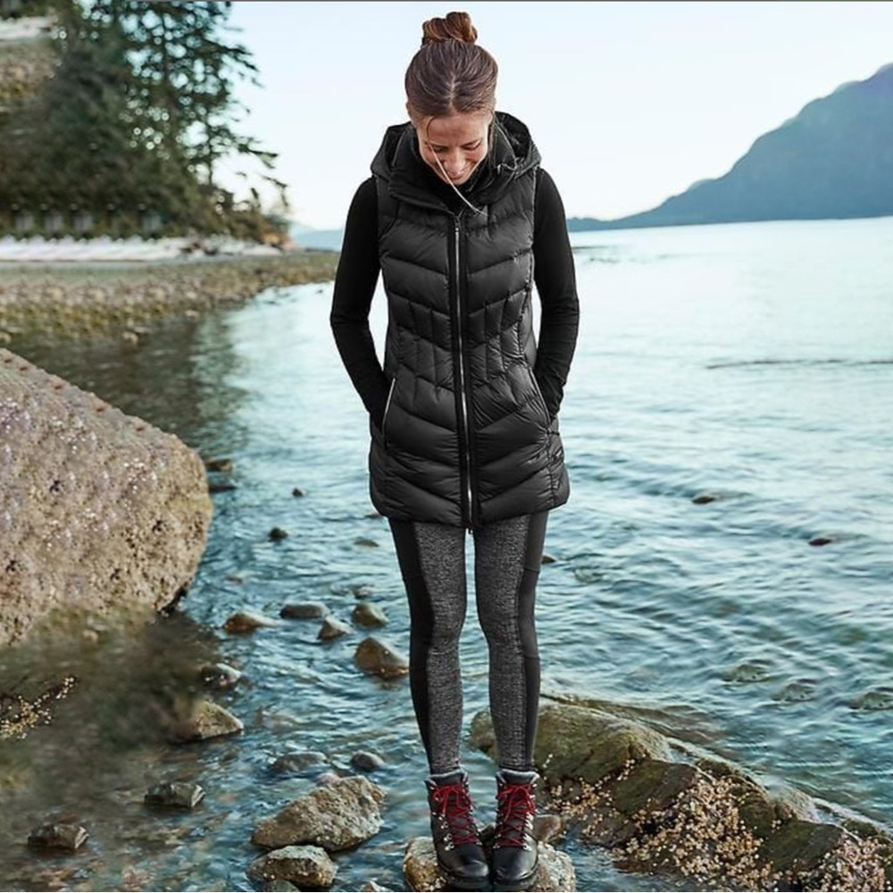 Athleta High Rise Herringbone Metro Drifter Tight